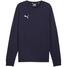 Puma Team Goal Casuals Crew Neck Sweat Men's Navy Blue 658592 06 2Xl