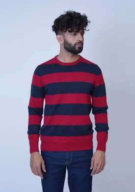 Red Stripe Sweater