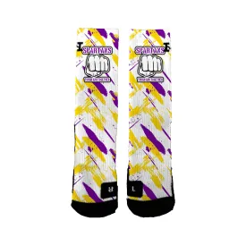 Sentinel Spartans Basketball Paint Socks
