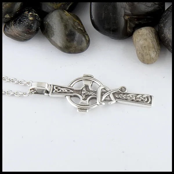 Small Celtic Caring Cross