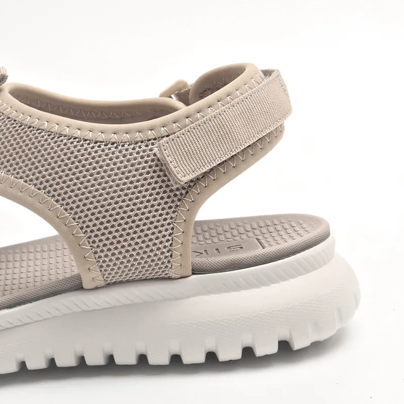 Sports Lady's Soft Flat Beach Sandals with Buckle Straps - SF0976