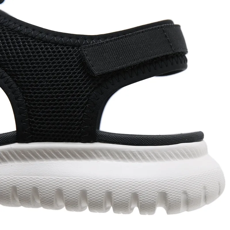Sports Lady's Soft Flat Beach Sandals with Buckle Straps - SF0976