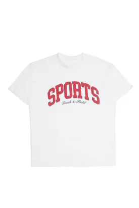 Sports Track & Field Graphic Relaxed Tee