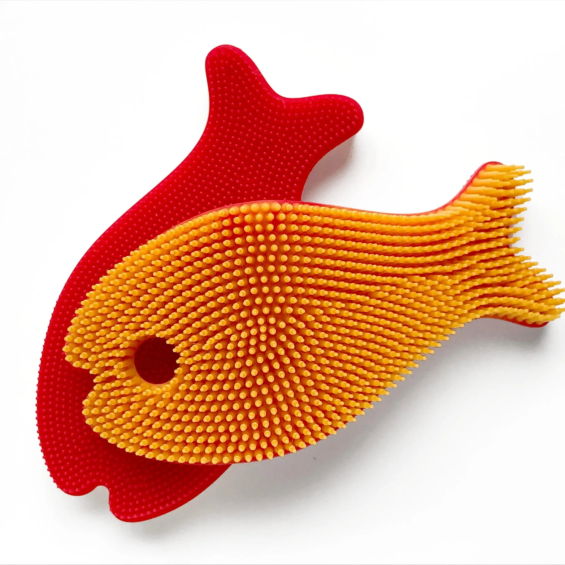 Squigee  Silicone Bath Scrub - Fish