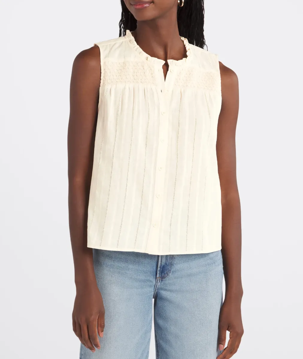 Sunny Sleeveless Top Birch