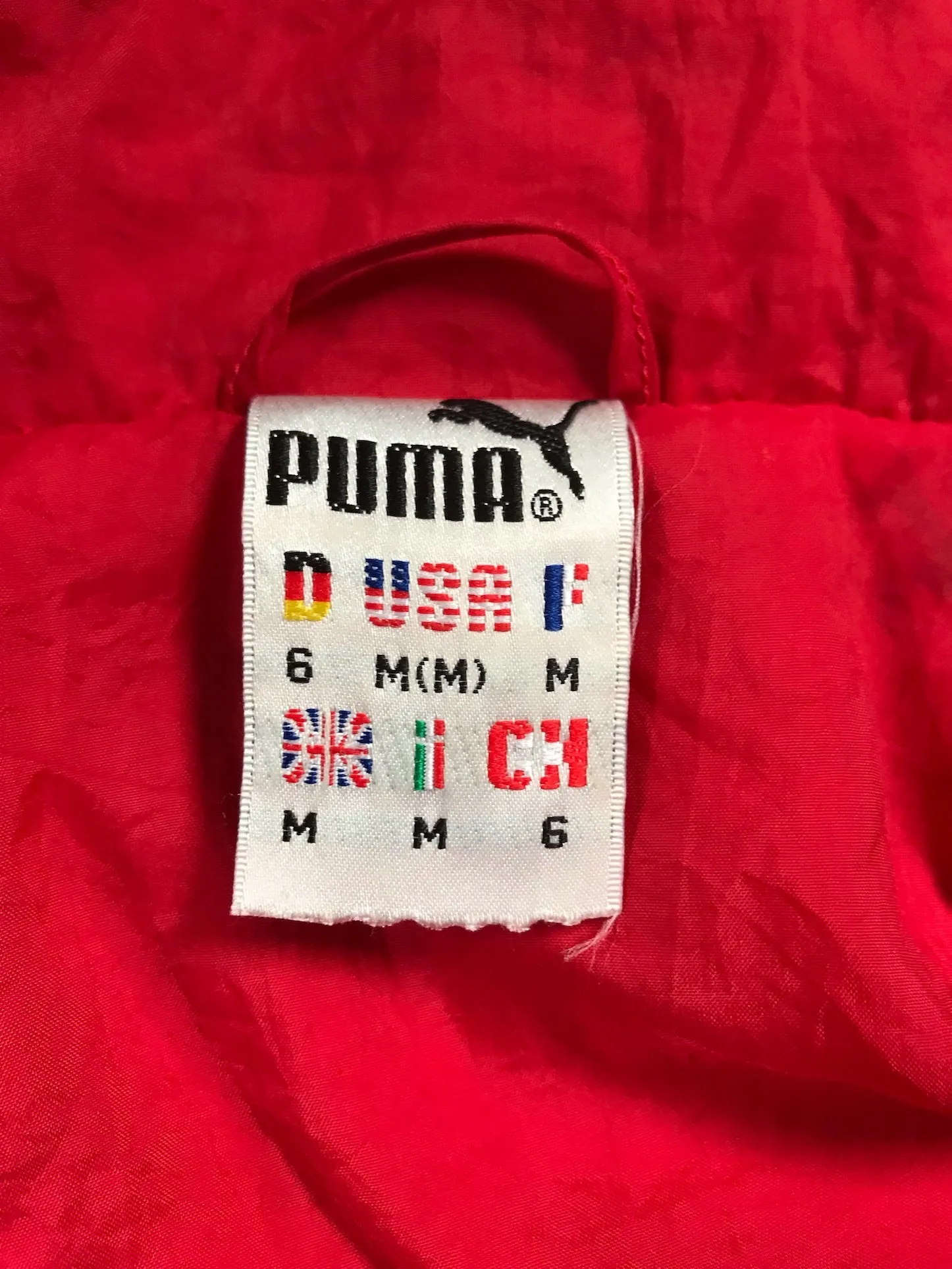 Vintage Puma Track Top  #C212  FREE AUS POSTAGE