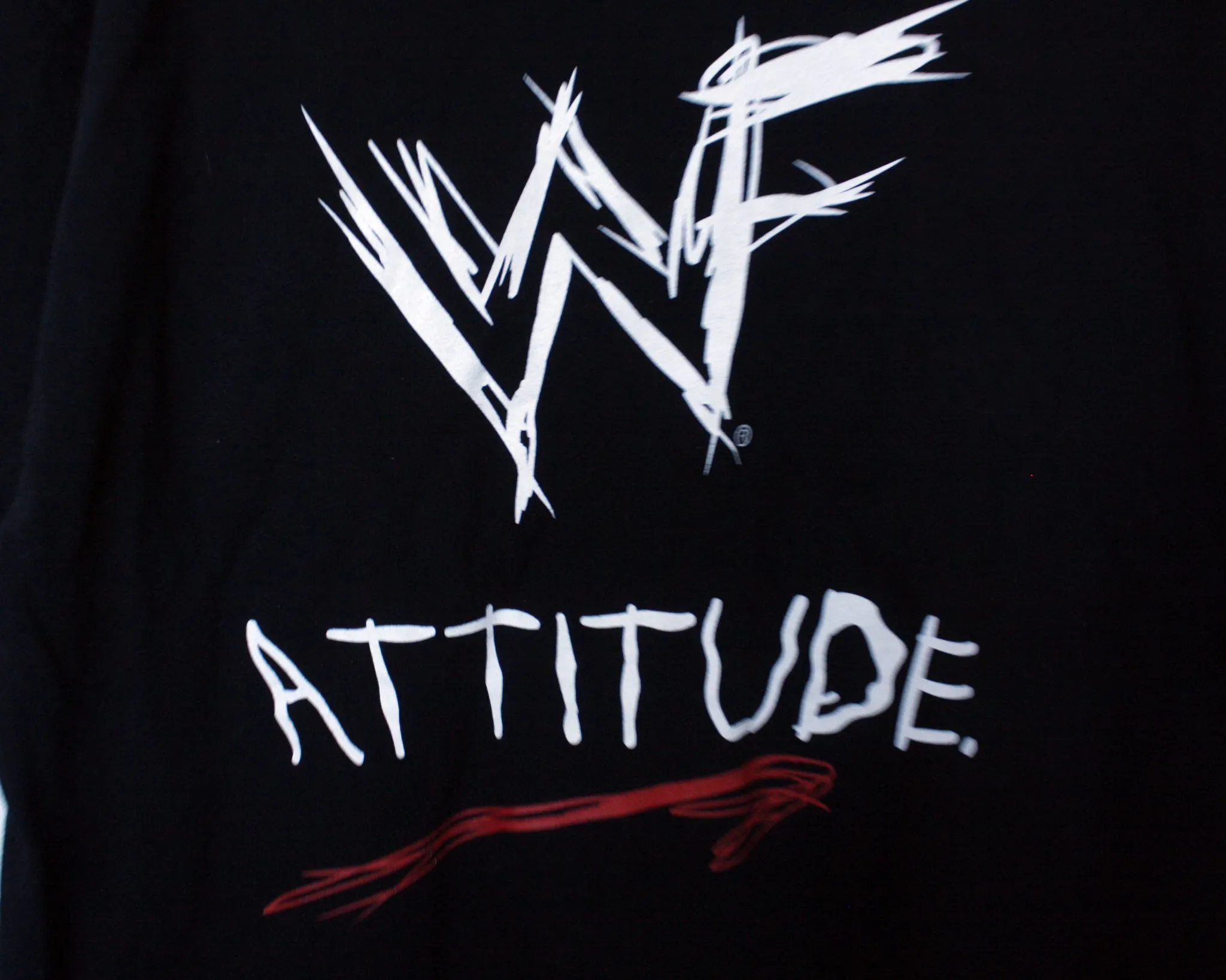 WWF ATTITUDE COME GET SOME T-SHIRT XL