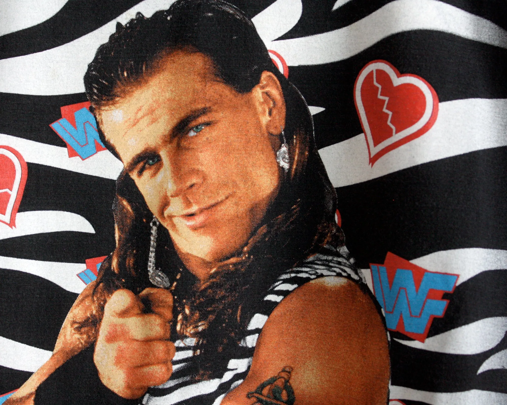 WWF SHAWN MICHAELS GOD'S GIFT T-SHIRT MED