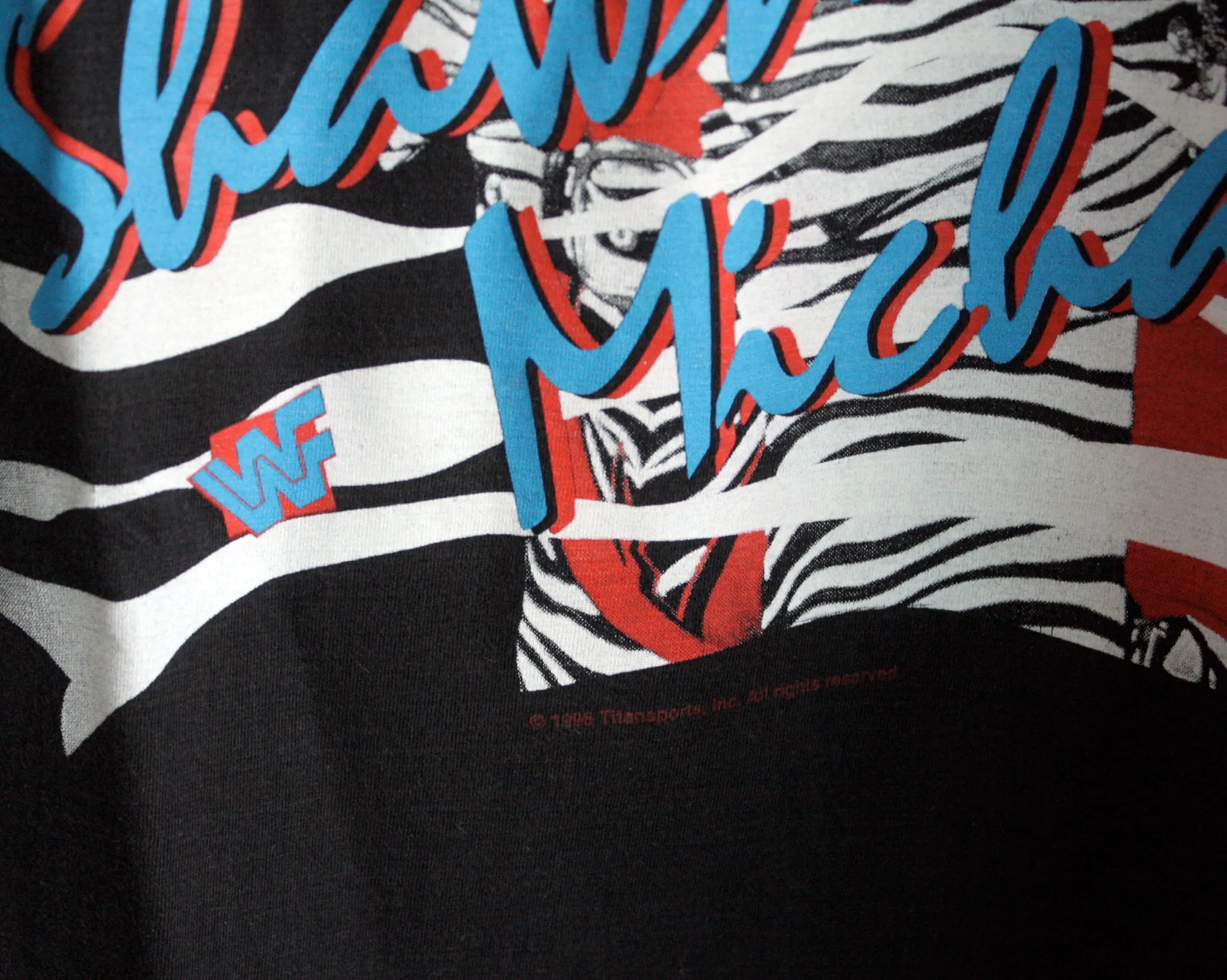 WWF SHAWN MICHAELS GOD'S GIFT T-SHIRT MED